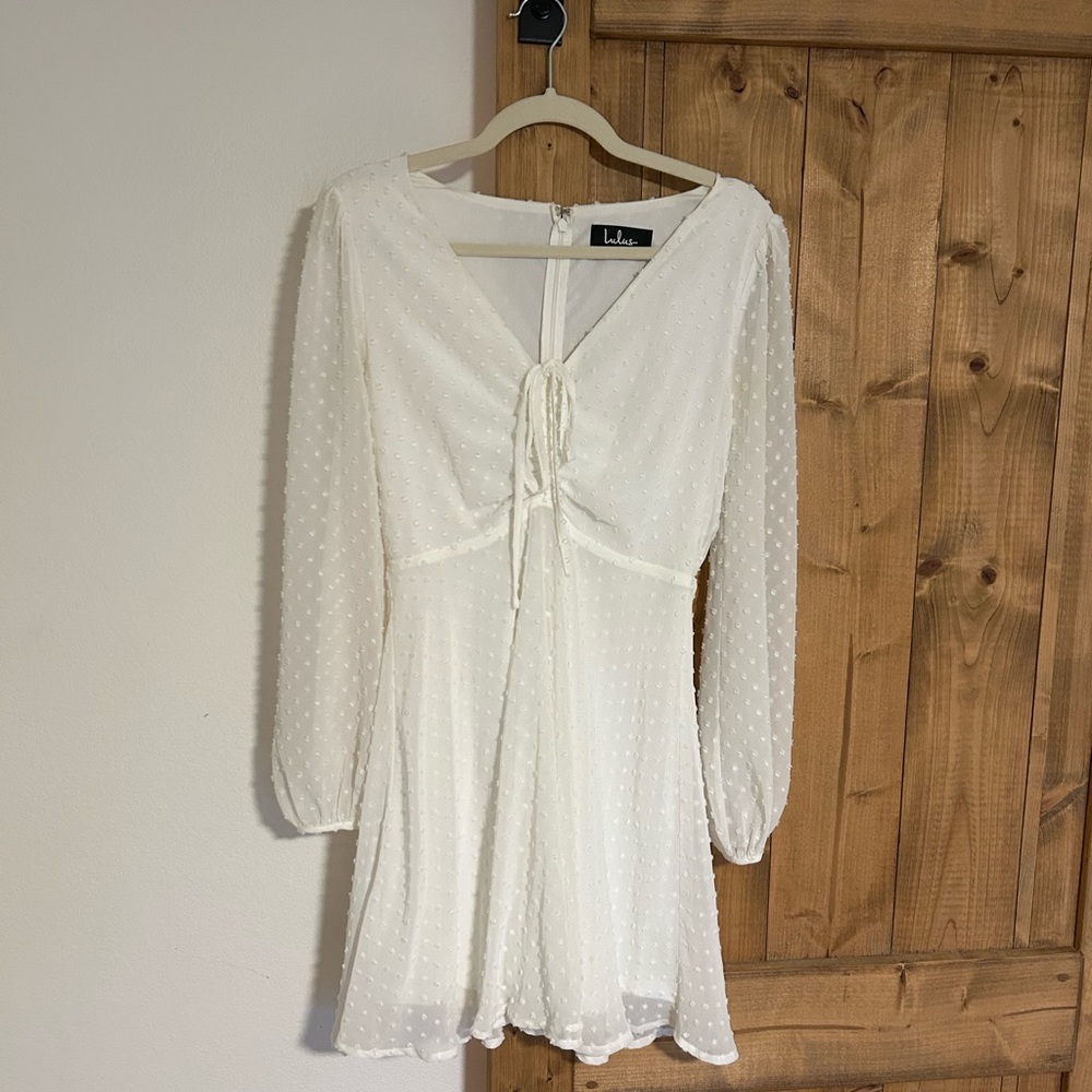 Lulu's White Mini Dress